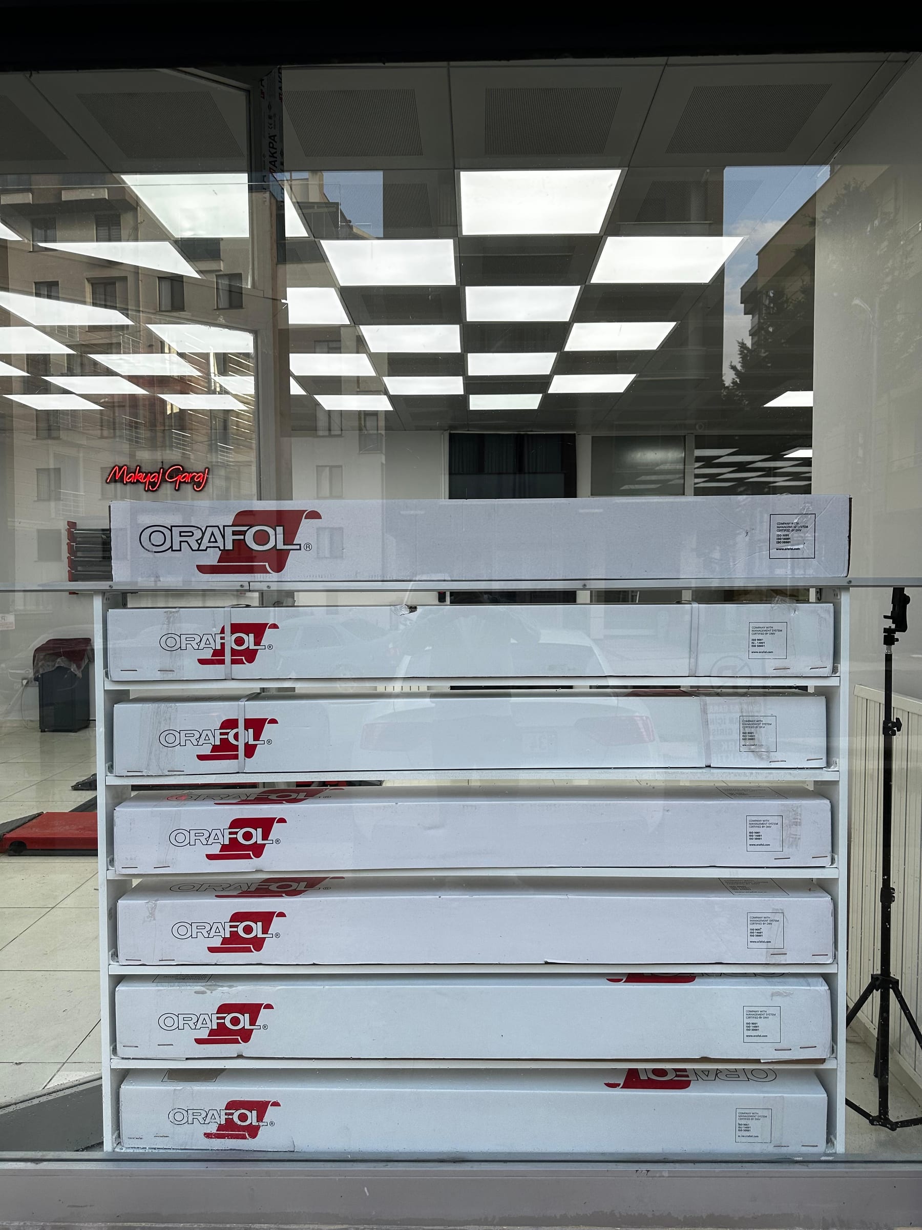 Oracal Ürün Stok Alanı