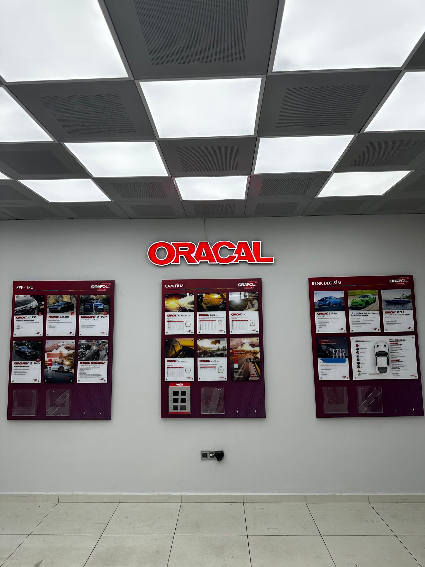 Oracal Numune Panoları